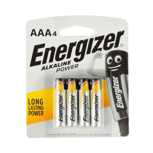 AAA BATTERY ENERGIZER ALKALINE PK4
