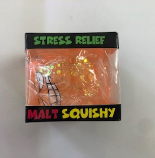 SQUISHY GEL CUBE W/FACE 5CM