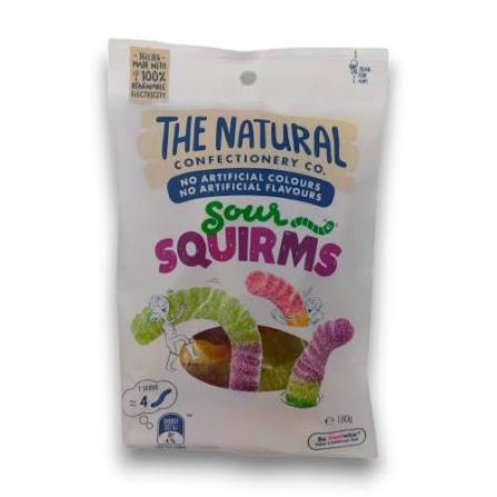 SOUR SQUIRMS TNC 180G