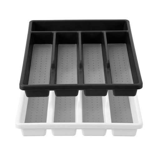 CUTLERY TRAY 5 SECTION W/GRIP 32X29X4CM