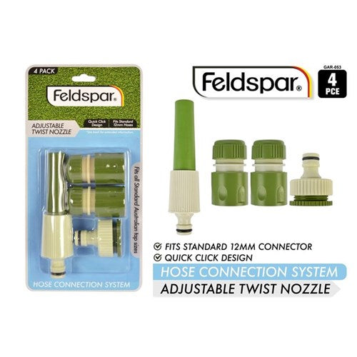 HOSE CONNECTOR 3/4-1 FITTINGS 4PC