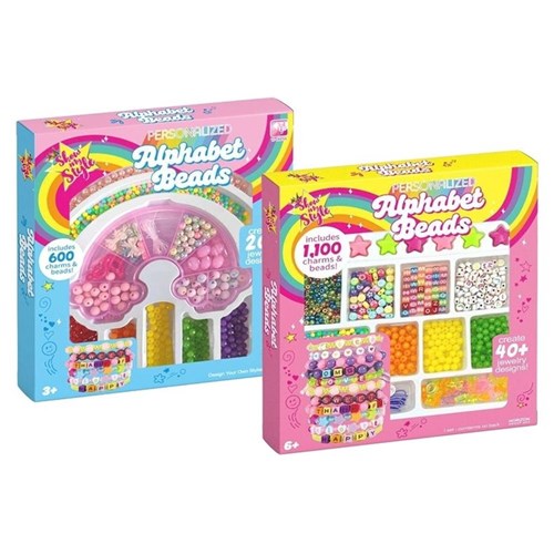 ALPHABET BEADING KIT