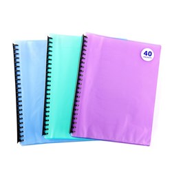 DISPLAY BOOK A4 40 POCKETS