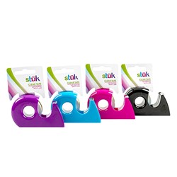 STICKY TAPE W/DISPENSER 18MM X 20M