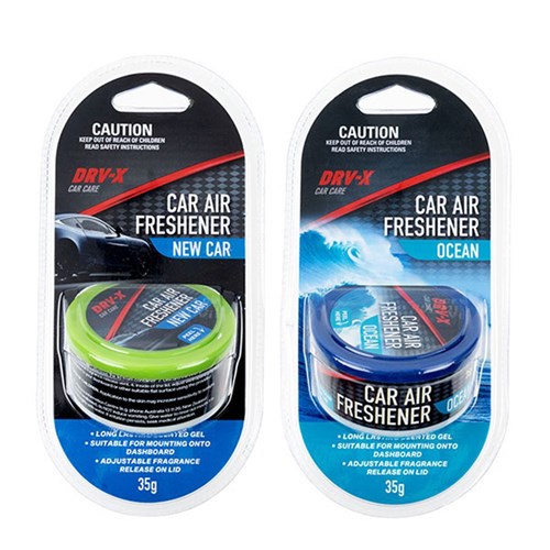 AIR FRESHENER CAR GEL ASST