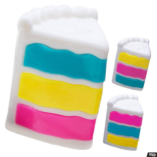 SQUISHY CAKE SLICE 8X5CM