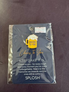 KEEPSAKE PIN MEN CHEERS