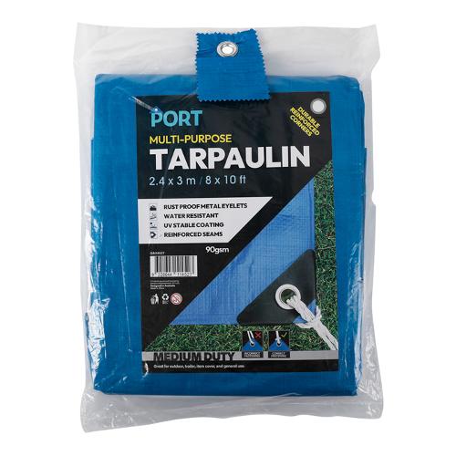 TARPAULIN BLUE 244X305CM (8X10FT)