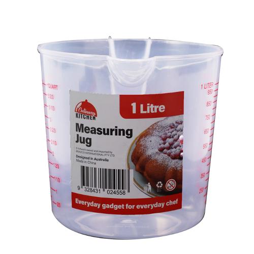 MEASURING JUG PLASTIC 1LT