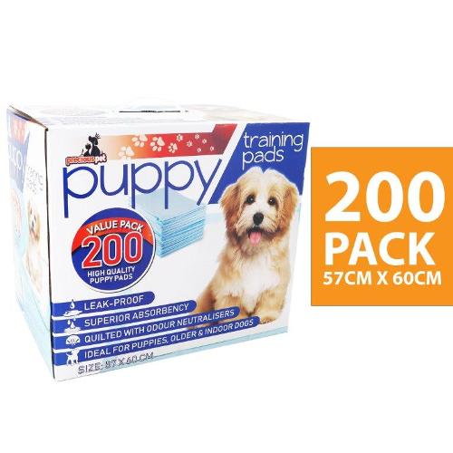 PUPPY TRAINING PADS PK200 60X57CM