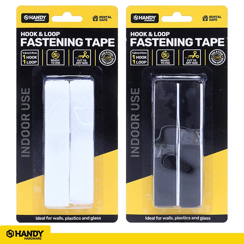 HOOK & LOOP ADHESIVE TAPE 1.2M X 19MM