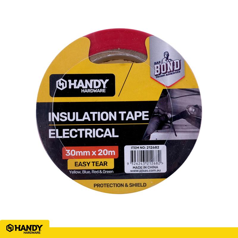 INSULATED TAPE PVC ASST CLRS