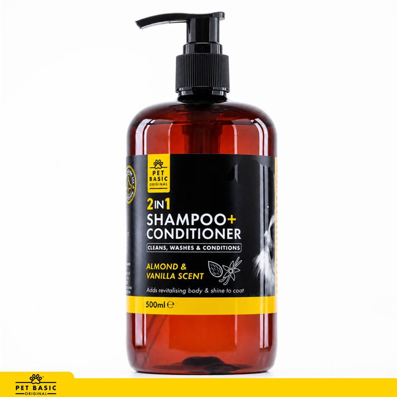 DOG SHAMPOO & CONDITIONER 2 IN 1 ALMOND