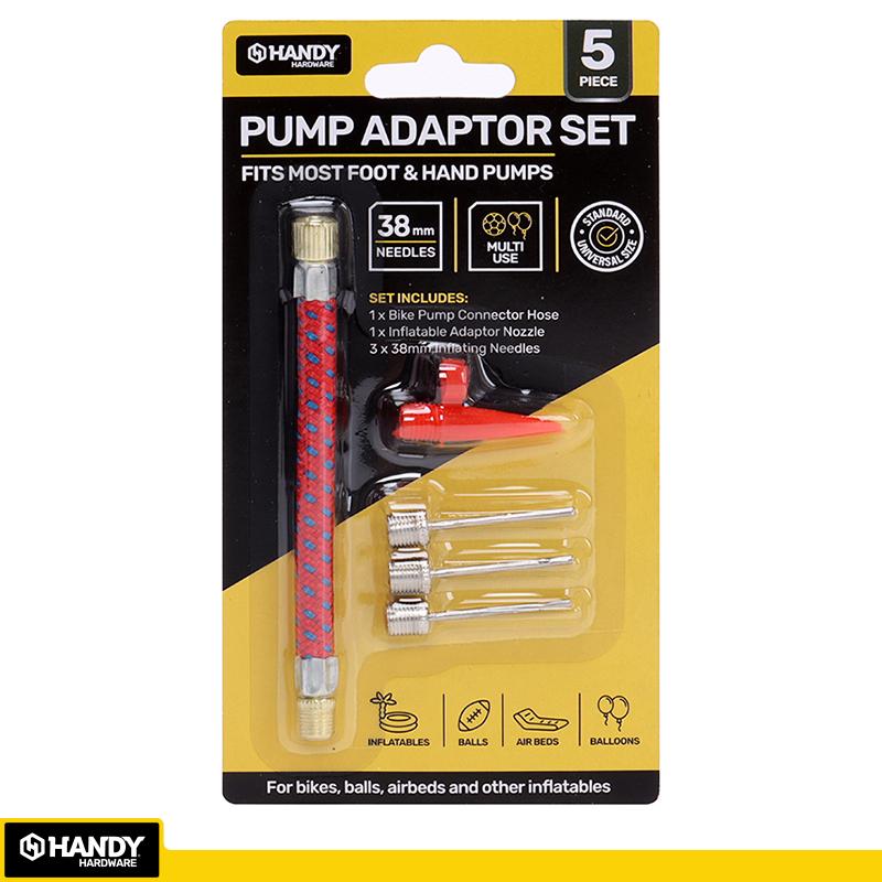 PUMP ADAPTOR SET 5PC