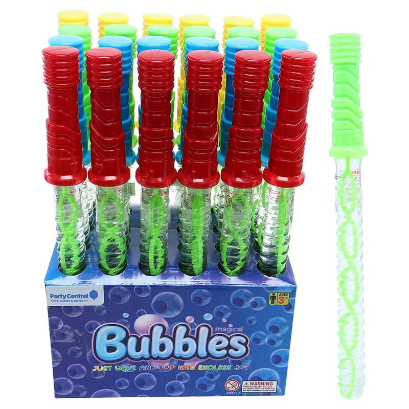 BUBBLE WAND 90ML ASST CLRS