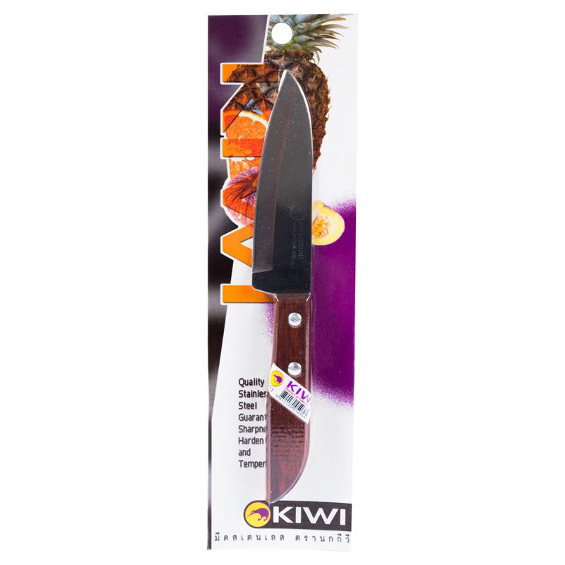 KNIFE FRUIT KIWI W/WOODEN HANDLE 15CM