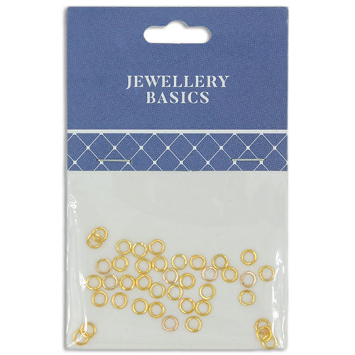 JUMP RING 4MM GOLD
