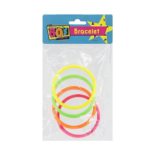 80'S BRACELETS 4PK