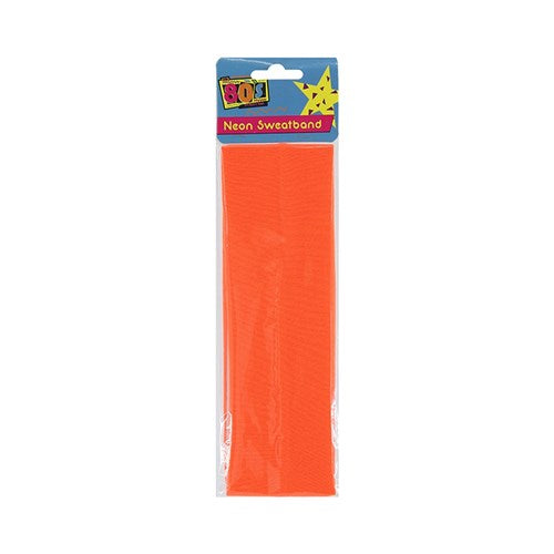 SWEATBAND NEON ORANGE