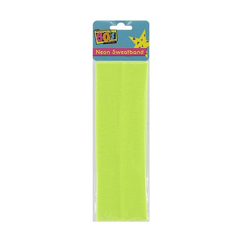 SWEATBAND NEON YELLOW