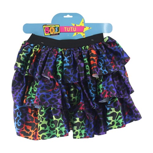 TUTU 80'S ANIMAL PRINT