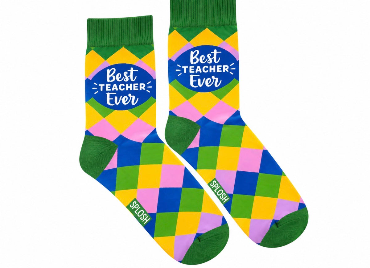 TEAHER BEST TEACHER SOCKS