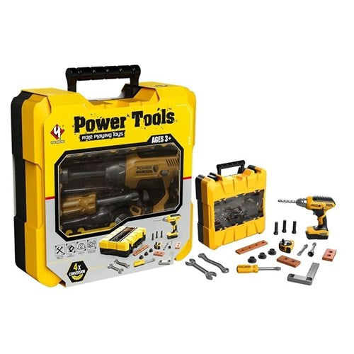 DRILL & TOOL SET W/SOUND 18PC