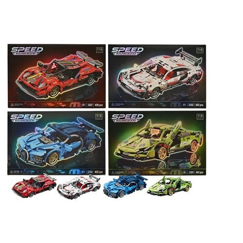 SUPER CAR BUILDING BLOCKS 423-455PC
