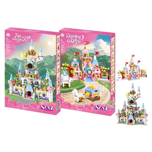 DREAM CASTLE BUILDING BLOCKS 722-743PC