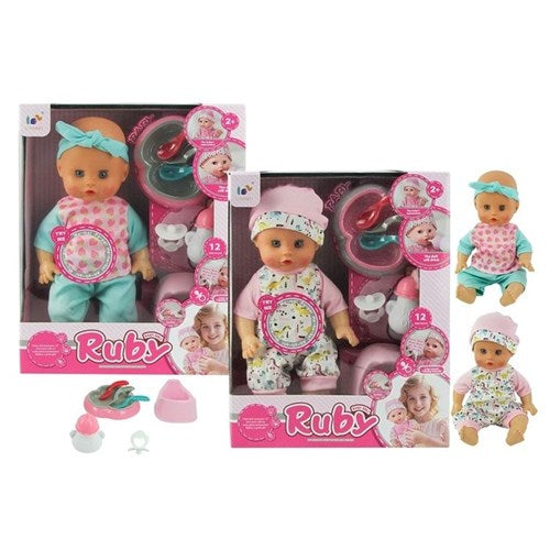 BABY DOLL W/SOUND 8PC