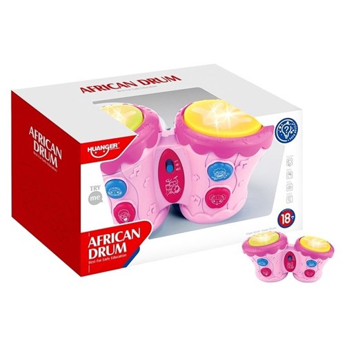 BABY BONGO DRUM W/LIGHT & MUSIC