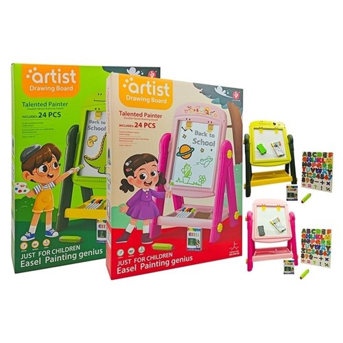 DRAWING BOARD 2SIDED 24PC