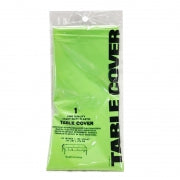 TABLECLOTH PLASTIC 137X274CM GREEN