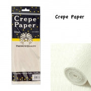 CREPE PAPER 50X200CM CREAM