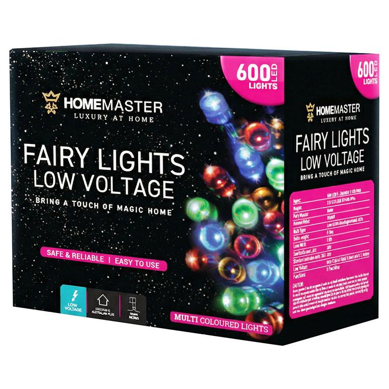 FAIRY LIGHTS 600LED MULTI CLR