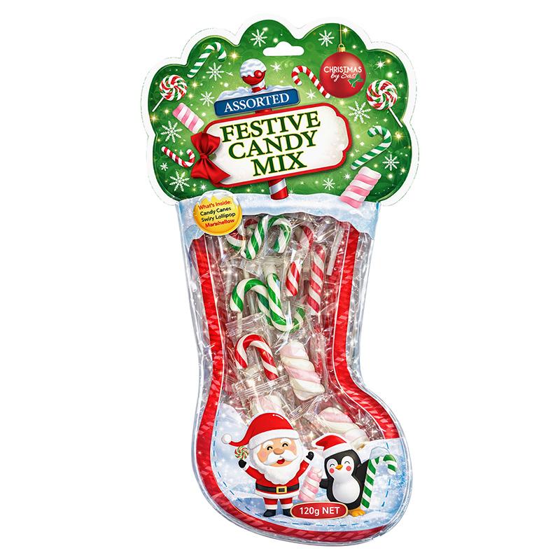 XMAS CANDY STOCKING