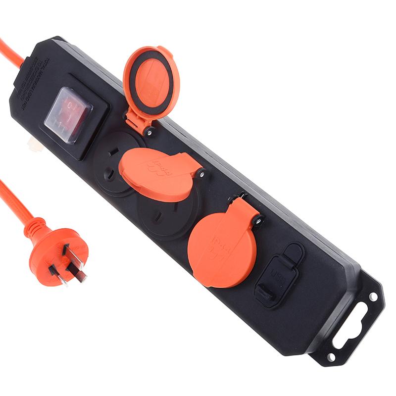 POWERBOARD 3 OUTLETS W/SURGE PROTECT