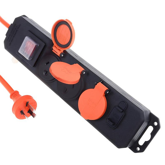 POWERBOARD 3 OUTLETS W/SURGE PROTECT