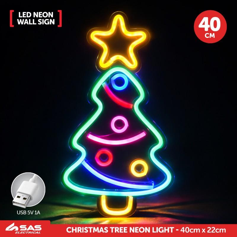 XMAS NEON LIGHT XMAS TREE