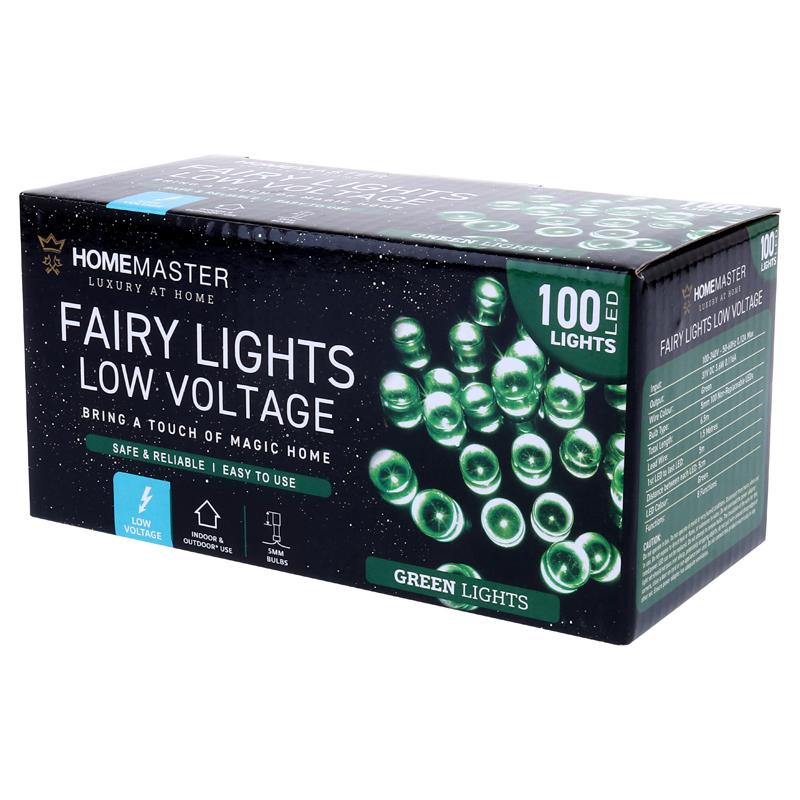 FAIRY LIGHTS 100LED GREEN