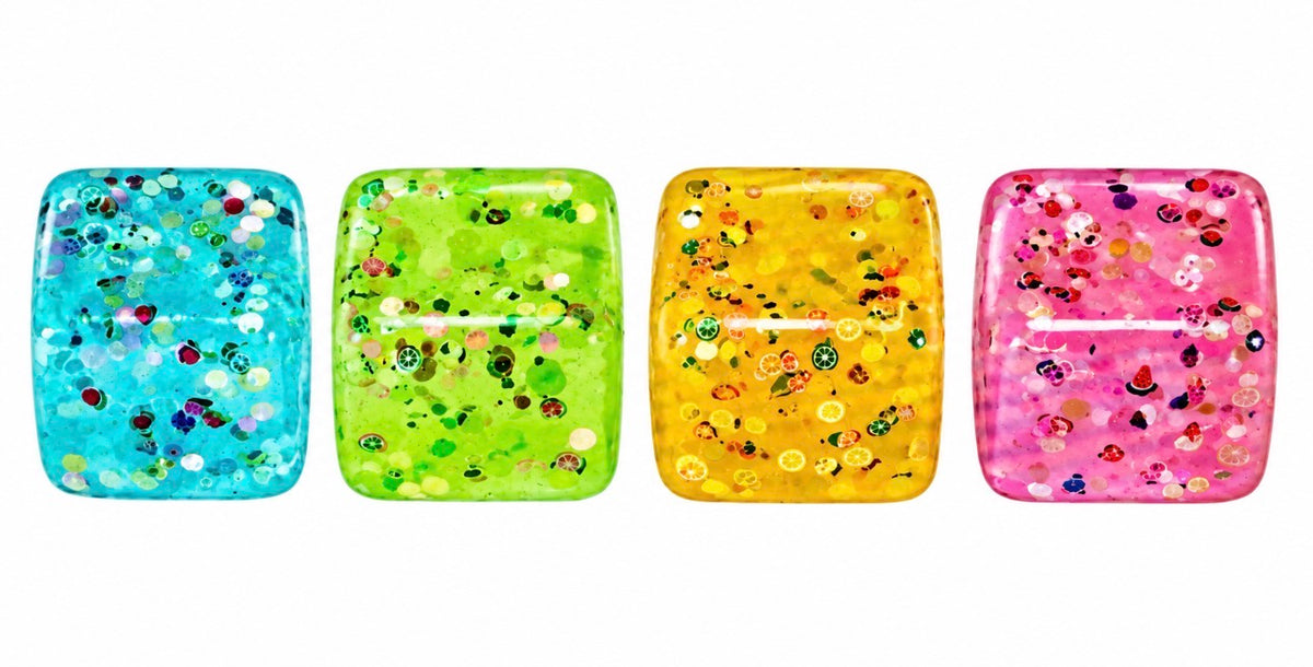 SQUISHY SEQUIN CUBE GID 6CM