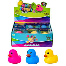 SQUISHY JUMBO DUCK 16CM