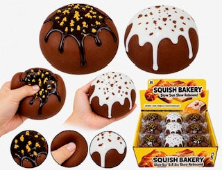 SQUISHY CHOCOLATE BUN SCENTED 9CM