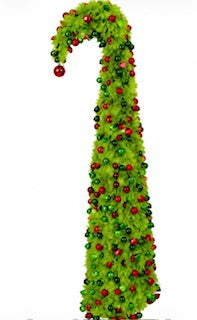 XMAS TREE POP UP GRUMPY GREEN 150CM