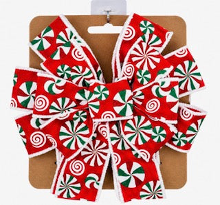 XMAS RIBBON BOW LOLLIPOP 30X100CM