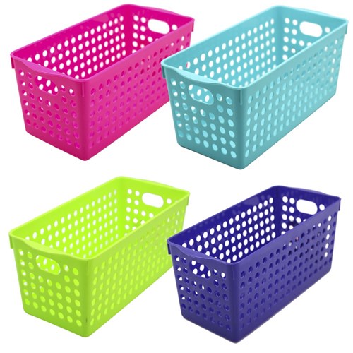 BASKET MODE NEON 29X13X12CM