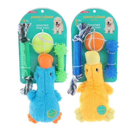 DOG TOYS PK4