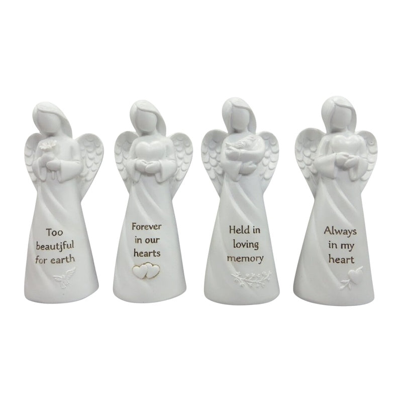 ANGEL WHITE MEMORIAL 15CM