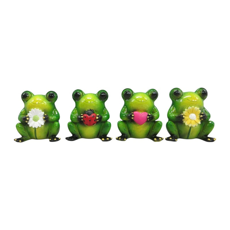 FROG MARBLE SHELF SITTER 7CM