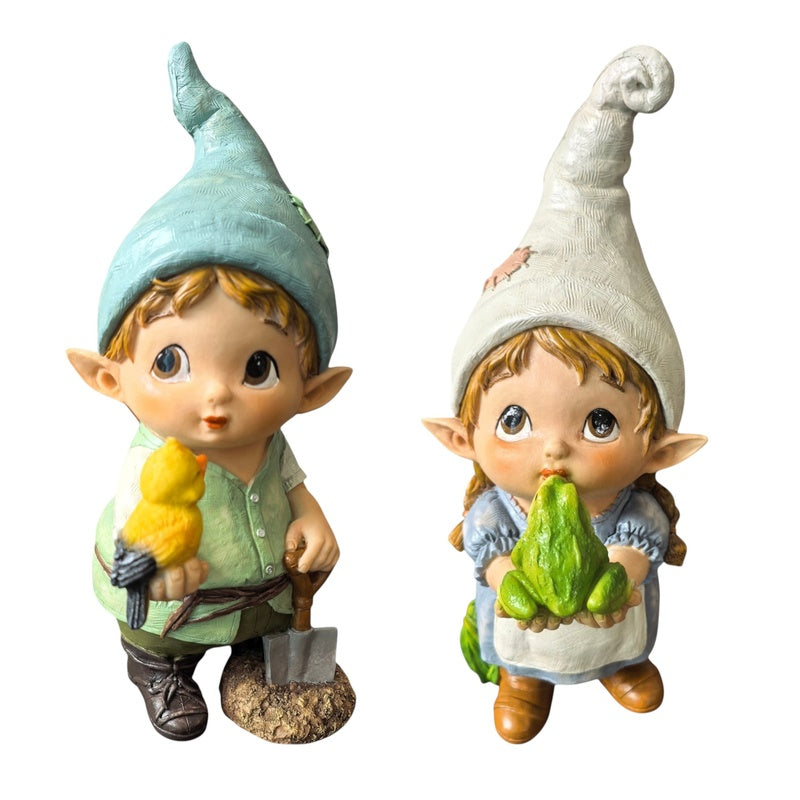 GNOME STANDING CUTE 28CM